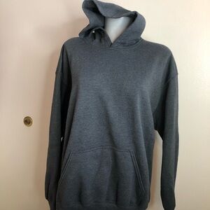Gildan Charcoal Hoodie for Men